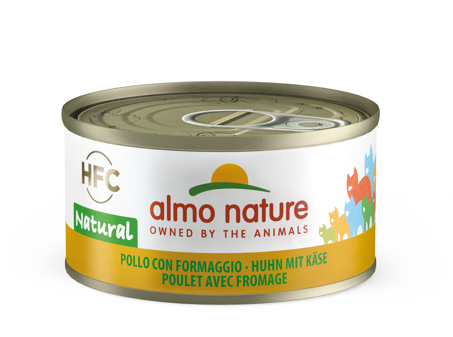 ALMO CAT HFC CAT Natural - Pollo con Formaggio 70gr