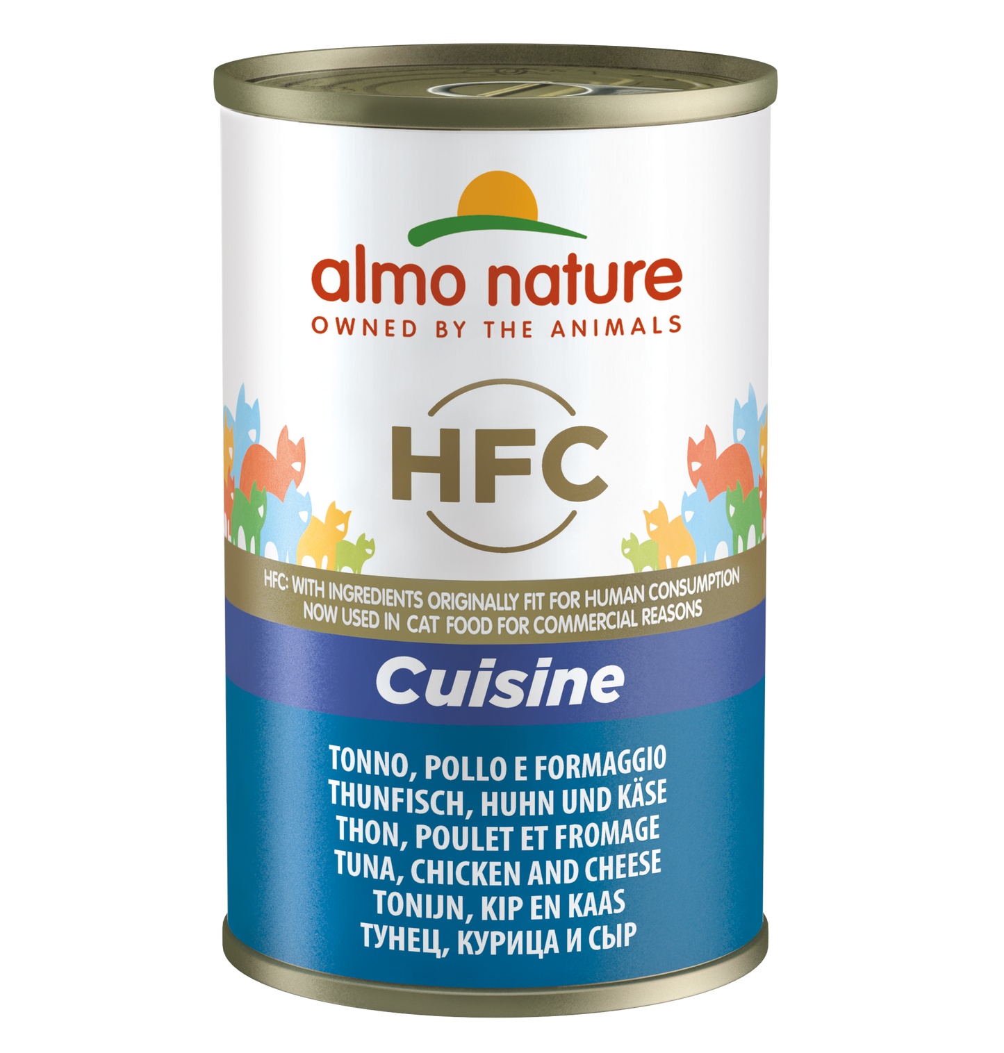 ALMO CAT HFC CAT Cuisine - Tonno, Pollo e Formaggio 70gr e 140gr