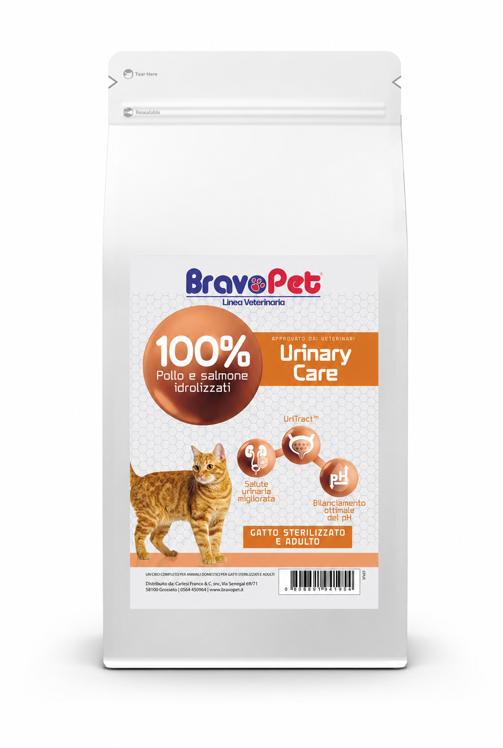 BRAVOPET Cat Diet Urinary Care 1,5kg