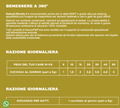 SALMOIL RICETTA 4 ODOR CONTROL