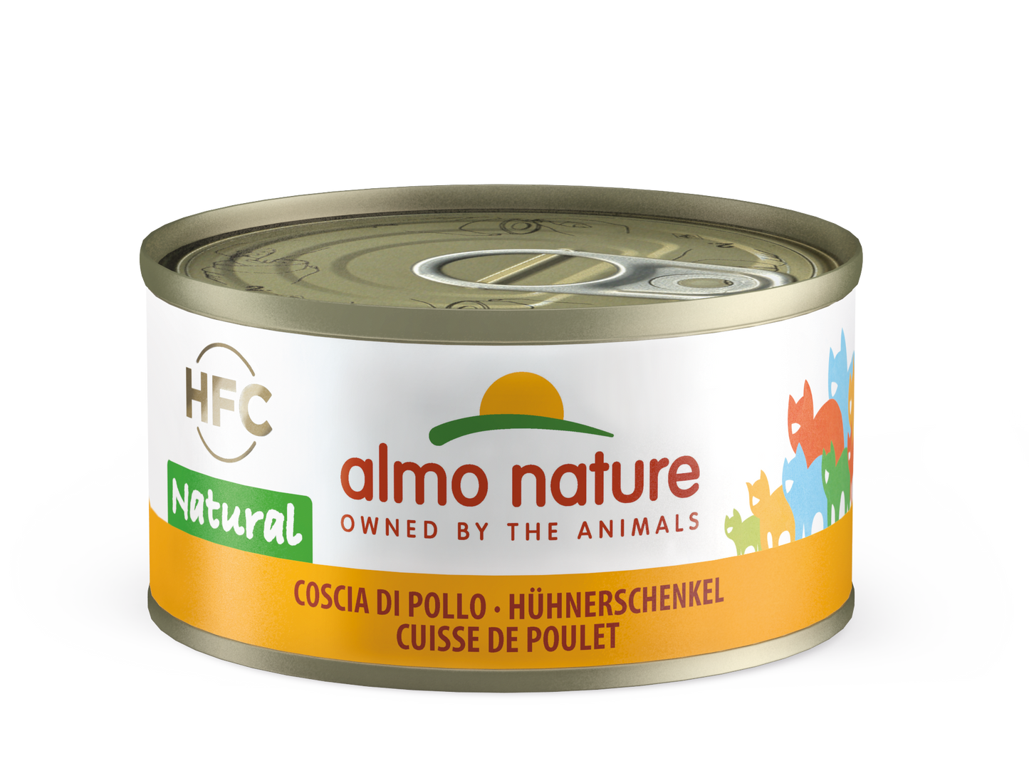 ALMO CAT HFC CAT Natural - Coscia di Pollo 55gr, 70gr e 140gr
