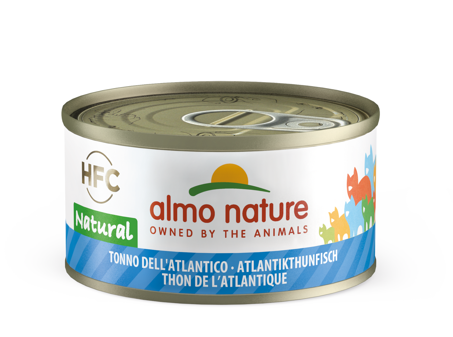 ALMO CAT HFC CAT Natural - Tonno dell'Atlantico 70gr e 140gr