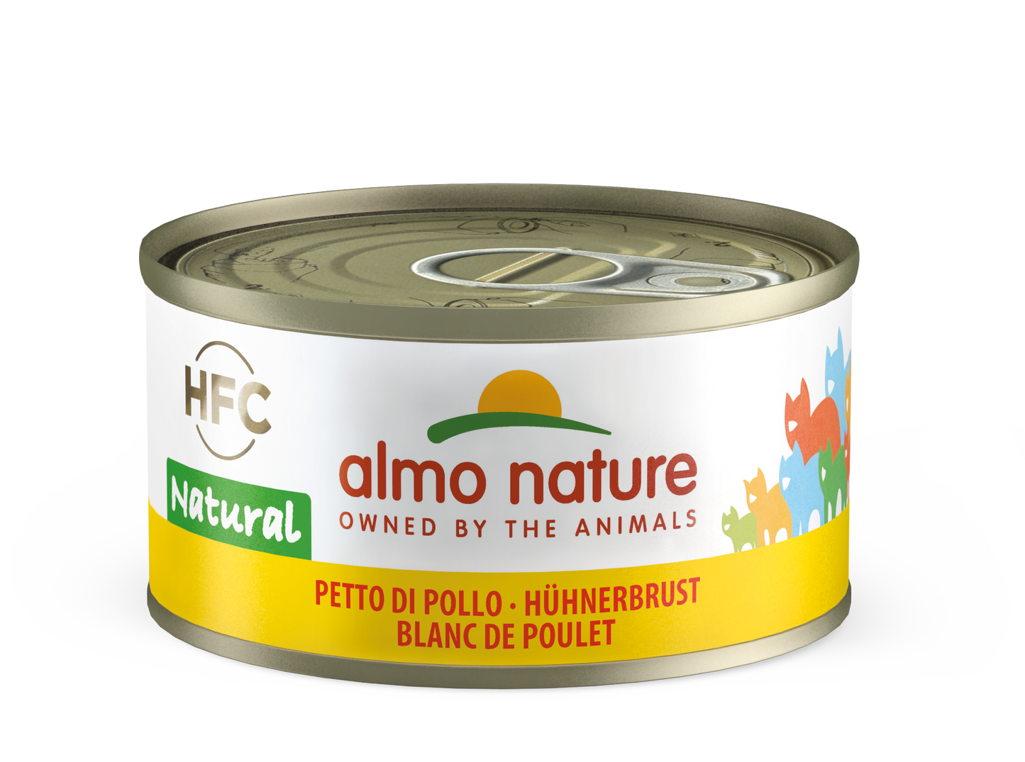 ALMO CAT HFC CAT Natural - Petto di Pollo 55gr, 70gr e 140gr