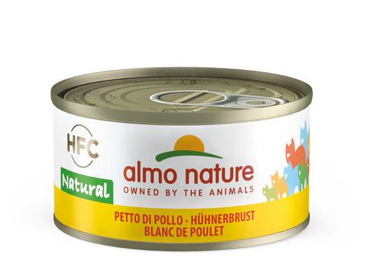 ALMO CAT HFC CAT Natural - Petto di Pollo 55gr, 70gr e 140gr