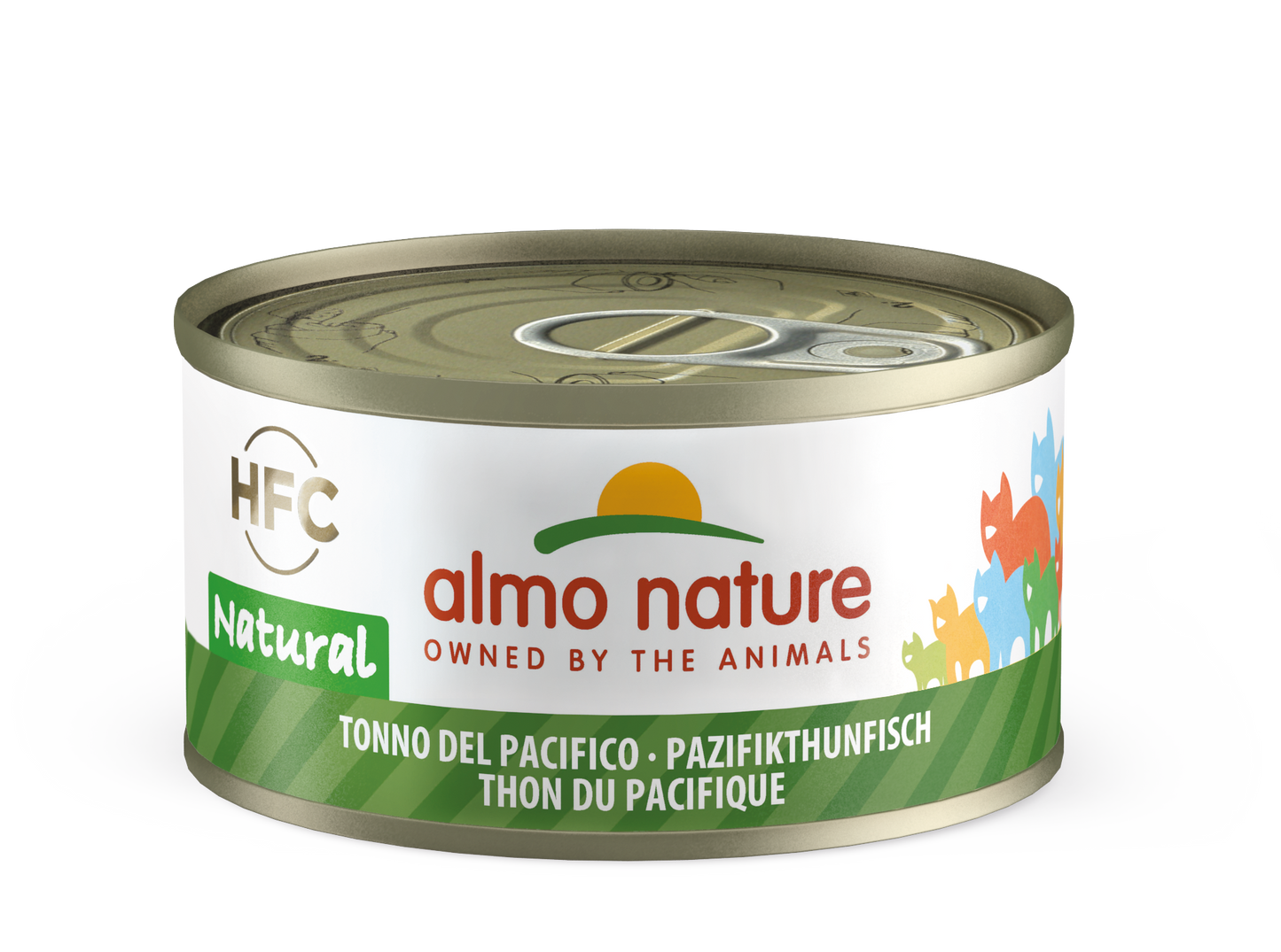 ALMO CAT HFC CAT Natural - Tonno del Pacifico 70gr e 140gr