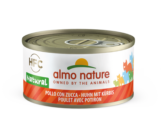ALMO CAT HFC CAT Natural - Pollo con Zucca 70gr e 140gr