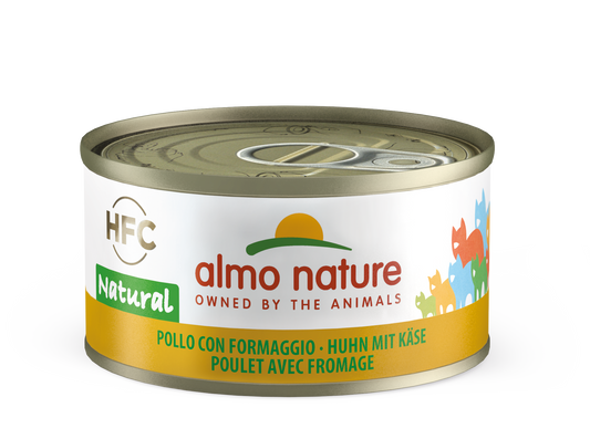 ALMO CAT HFC CAT Natural - Pollo con Formaggio 70gr