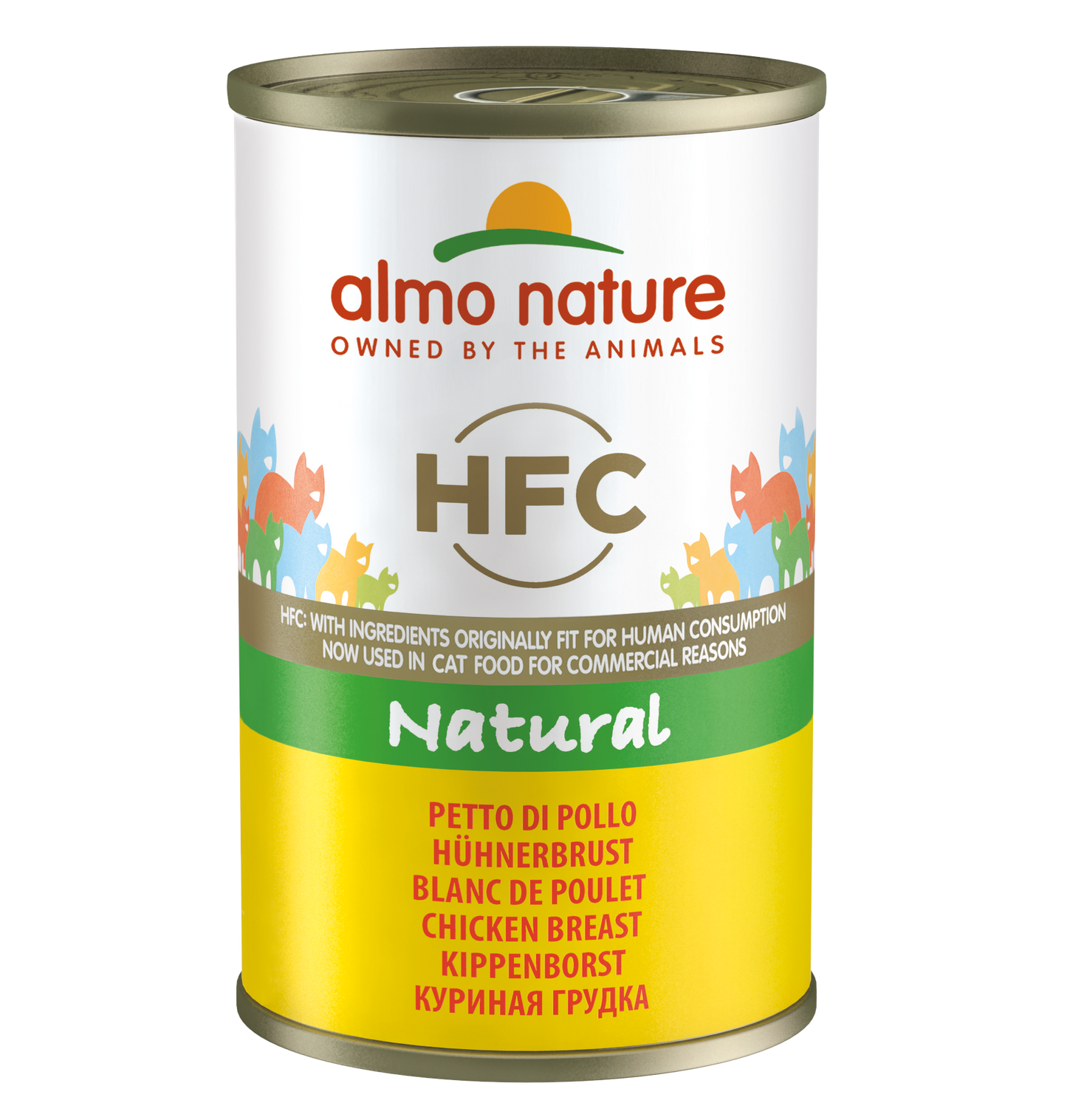 ALMO CAT HFC CAT Natural - Petto di Pollo 55gr, 70gr e 140gr