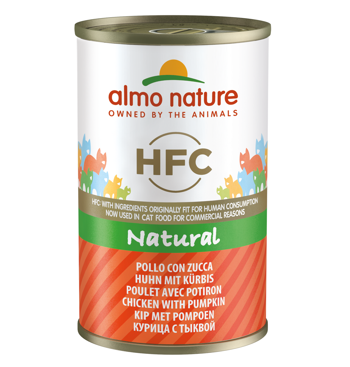 ALMO CAT HFC CAT Natural - Pollo con Zucca 70gr e 140gr