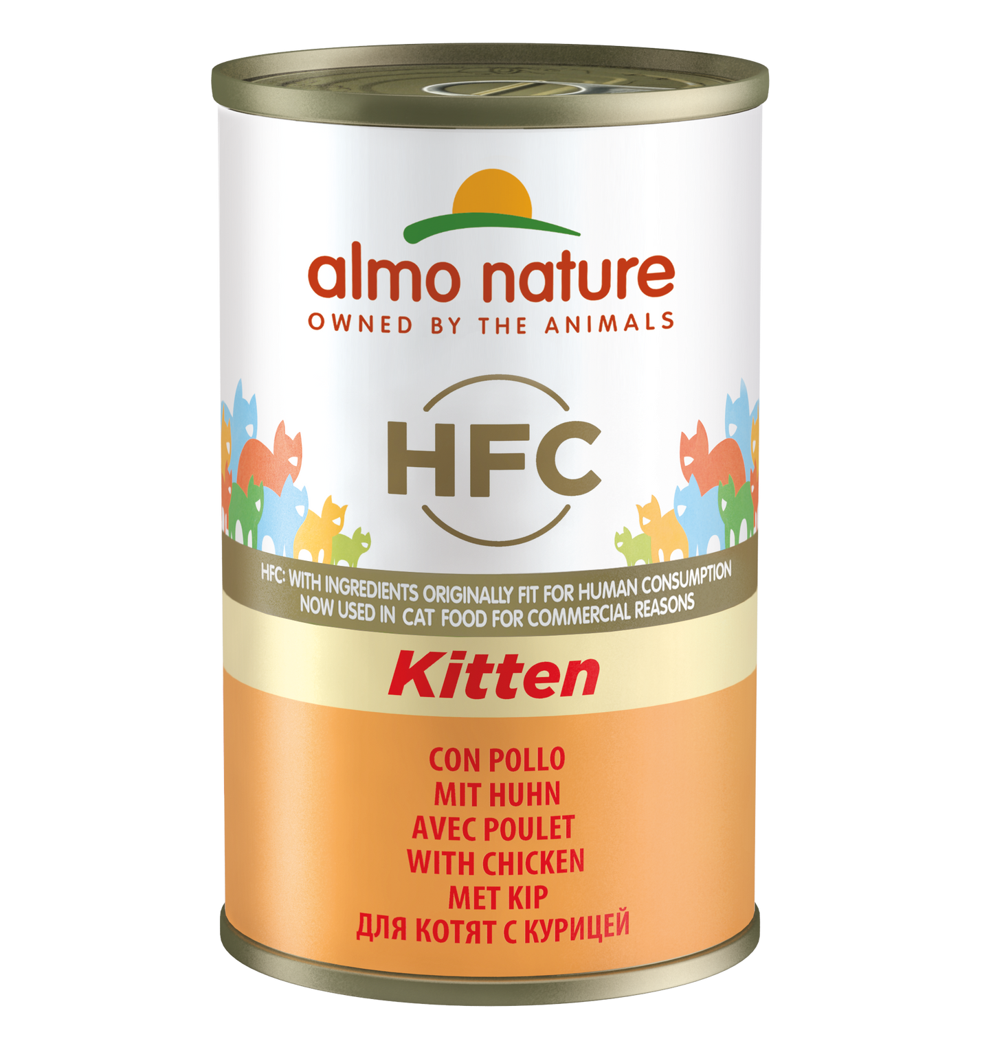 ALMO CAT HFC CAT Kitten con Pollo 70gr e 140gr