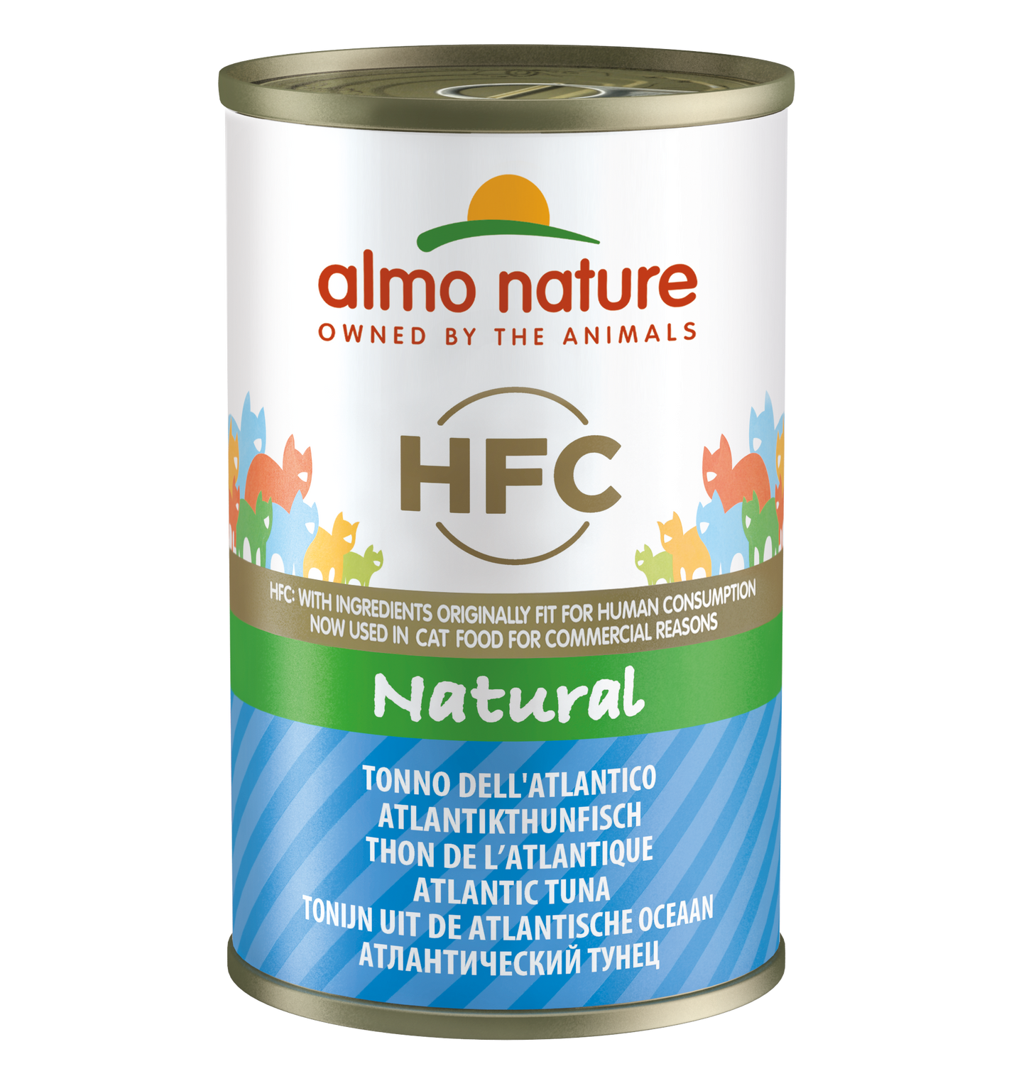 ALMO CAT HFC CAT Natural - Tonno dell'Atlantico 70gr e 140gr