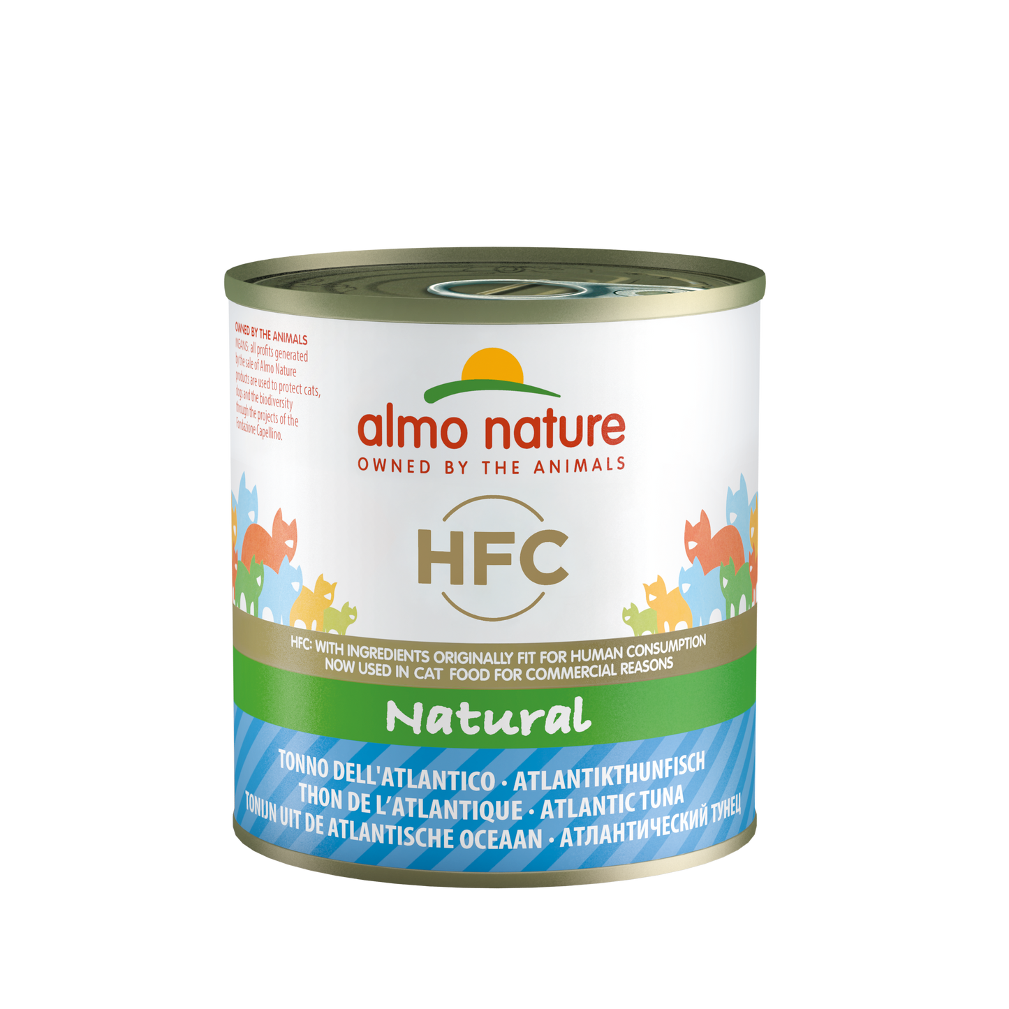 ALMO CAT HFC CAT Natural - Tonno dell'Atlantico 70gr e 140gr