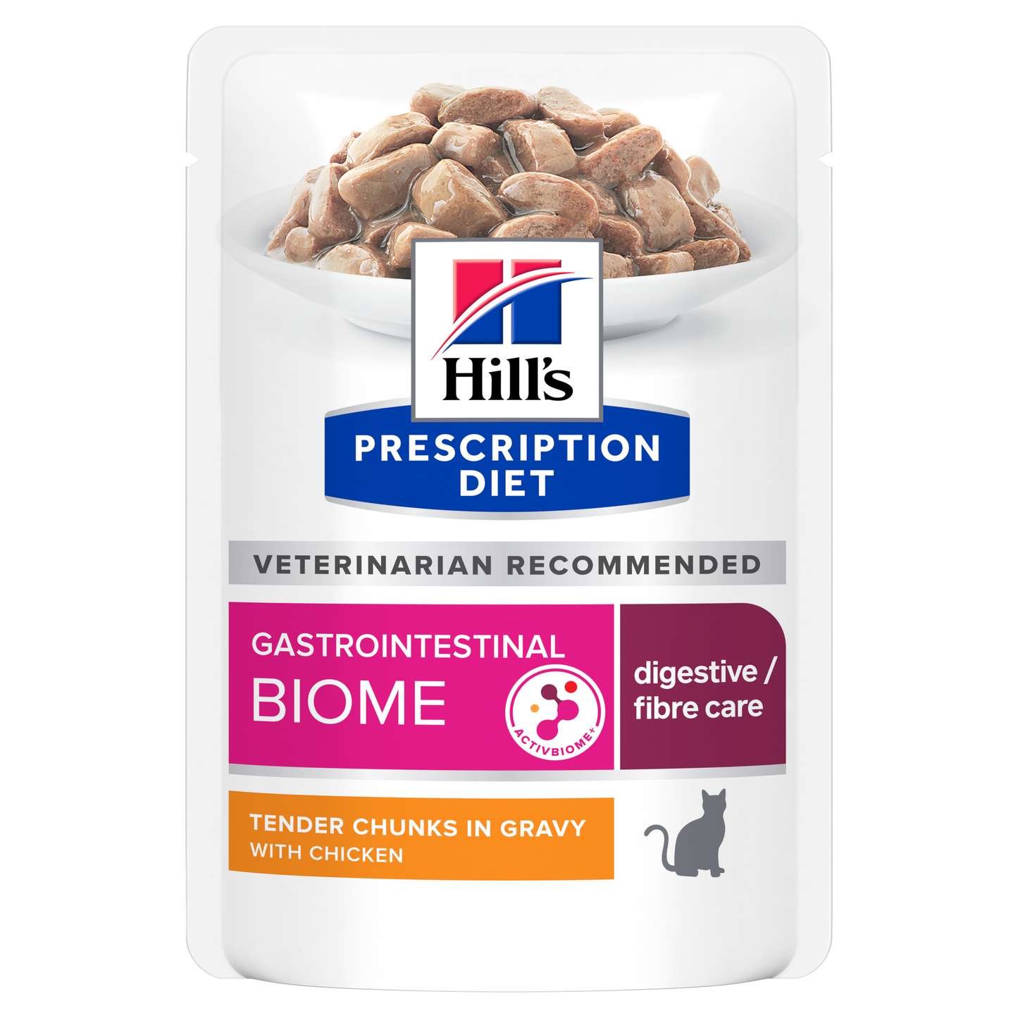 Hill's Prescription Diet Gastrointestinal Biome almento per gatti busta 12pzx85gr