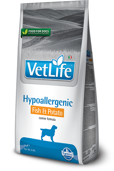 VET LIFE CANINE HYPOALLERGENIC FISH & POTATO CANINE