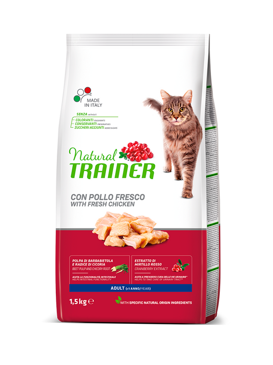 Natural Trainer gatto Adult con pollo fresco