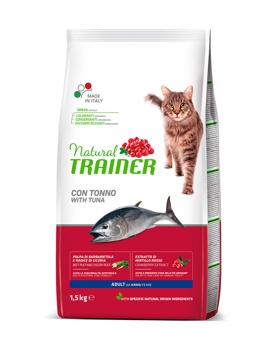 Natural Trainer gatto Adult con tonno