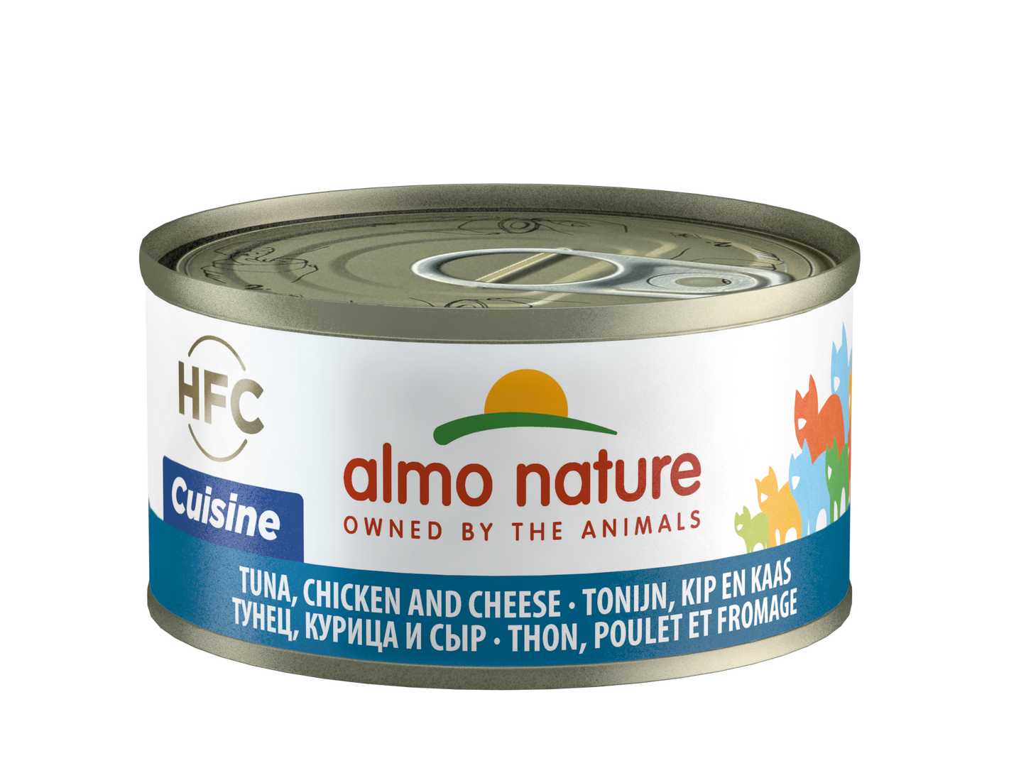 ALMO CAT HFC CAT Cuisine - Tonno, Pollo e Formaggio 70gr e 140gr