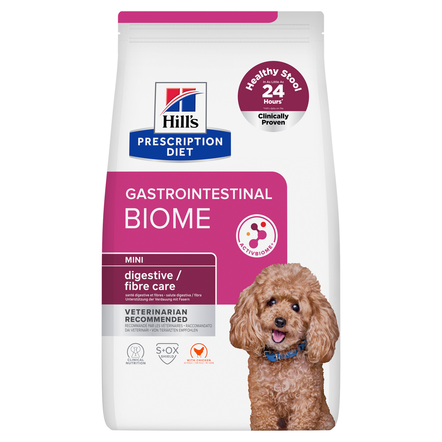 Hill's Prescription Diet Canine  Gastrointestinal Biome Mini alimento per cani 3KG