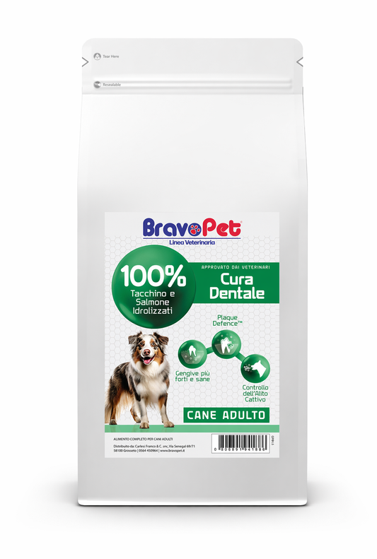 BRAVOPET DOG DIET CURA DENTALE 1,5KG