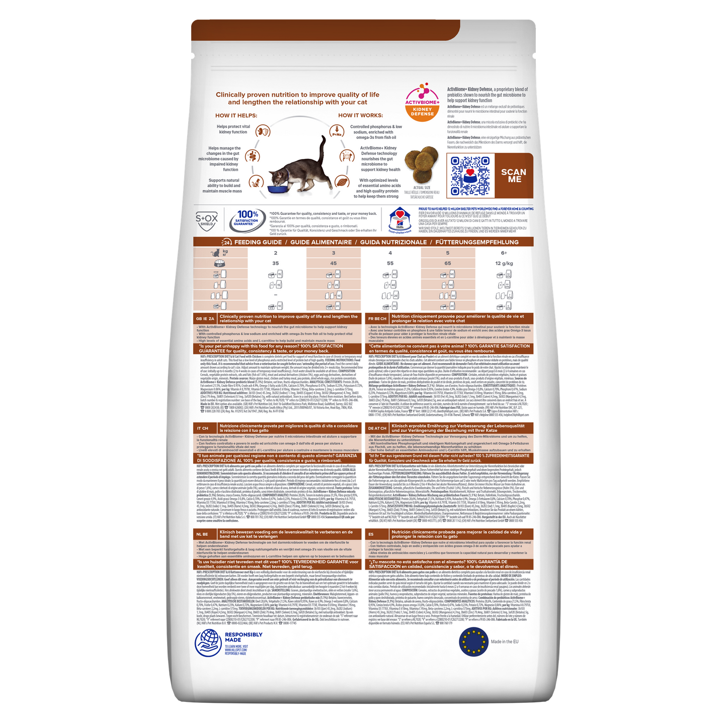 Hill's Prescription Diet k/d alimento per gatti
