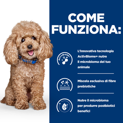 Hill's Prescription Diet Canine  Gastrointestinal Biome Mini alimento per cani 3KG