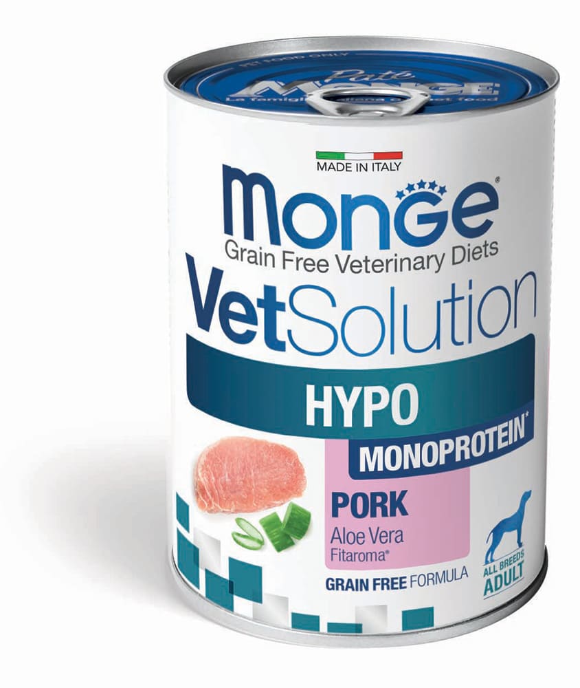Monge VetSolution Canine Hypo Monoprotein Maiale 400gr
