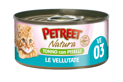 PETREET Vellutata di Tonno e Piselli 70gr x 6pz