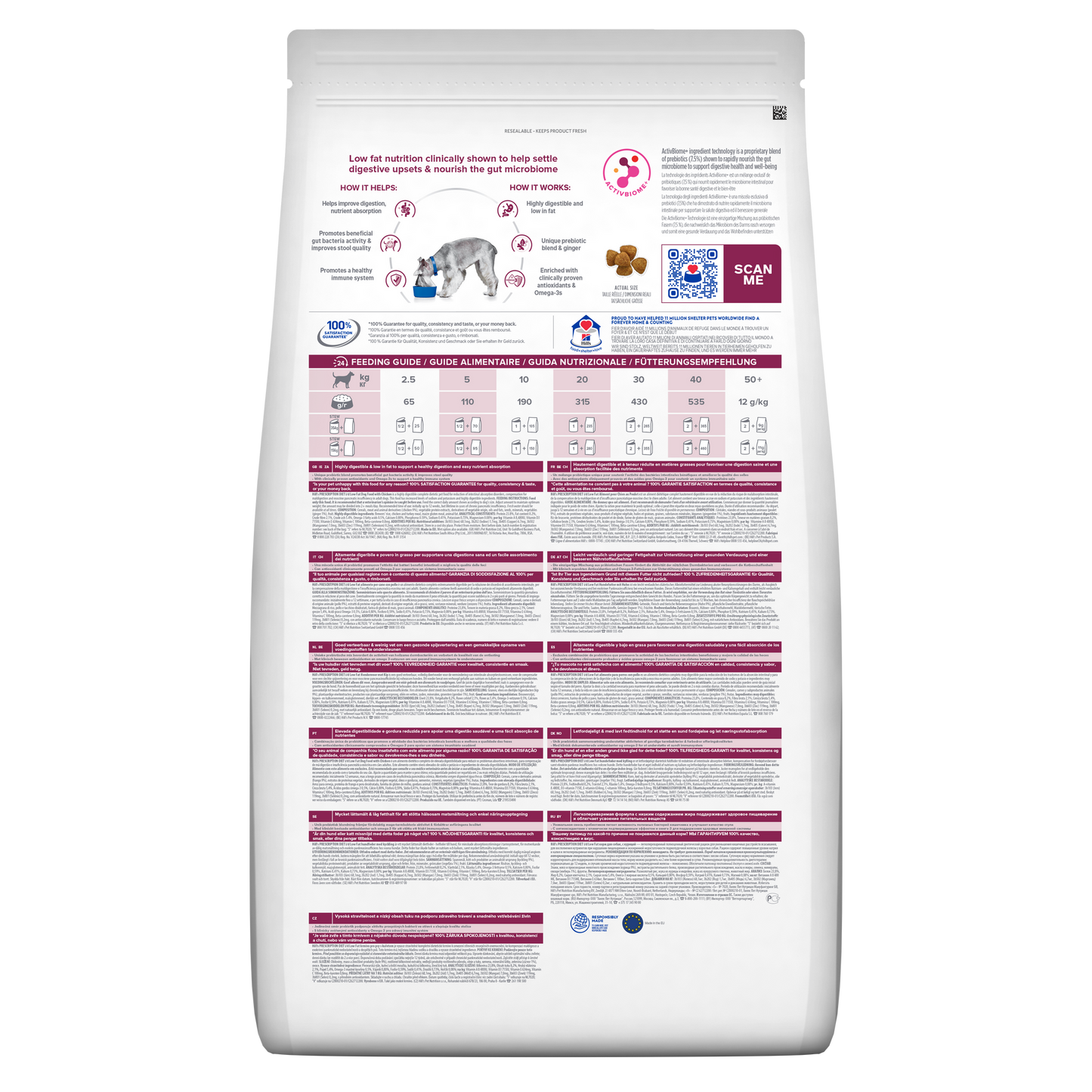 Hill's Prescription Diet Canine I/D Low Fat alimento per cani 10KG