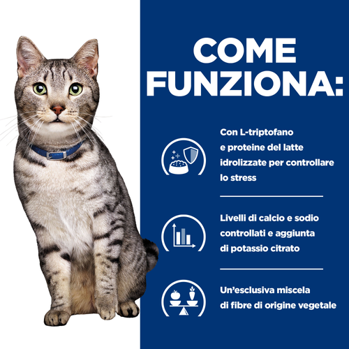 Hill's Prescription Diet c/d Multicare Stress + Metabolic alimento per gatti buste 12pzx85gr