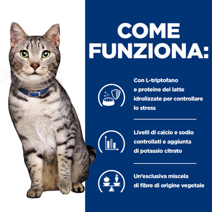 Hill's Prescription Diet c/d Multicare Stress + Metabolic alimento per gatti buste 12pzx85gr
