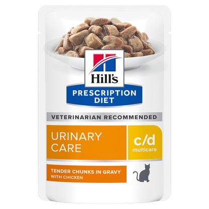 Hill's Prescription Diet c/d Multicare alimento per gatti busta 12pzx85gr