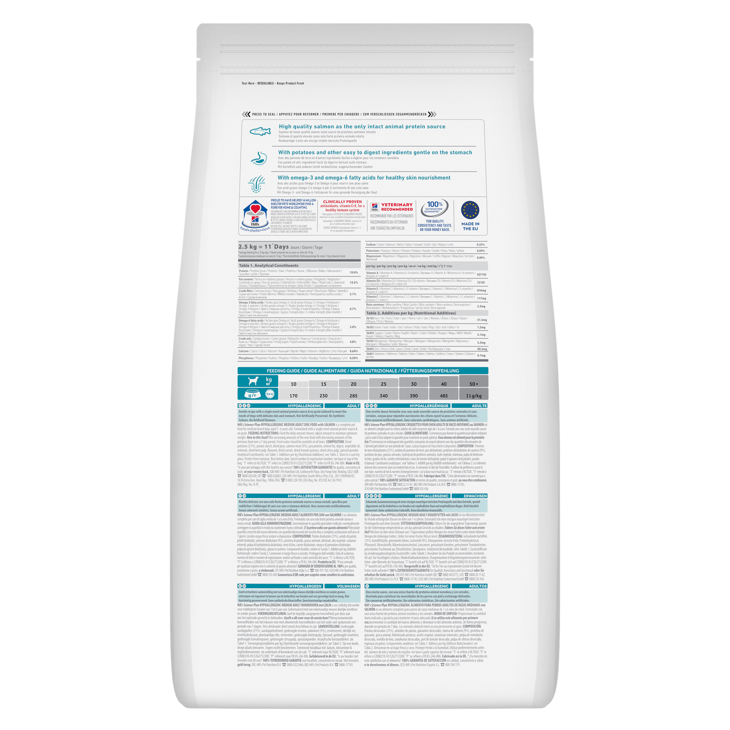 Hill's Science Plan dog Hypoallergenic Adult Medium 12kg