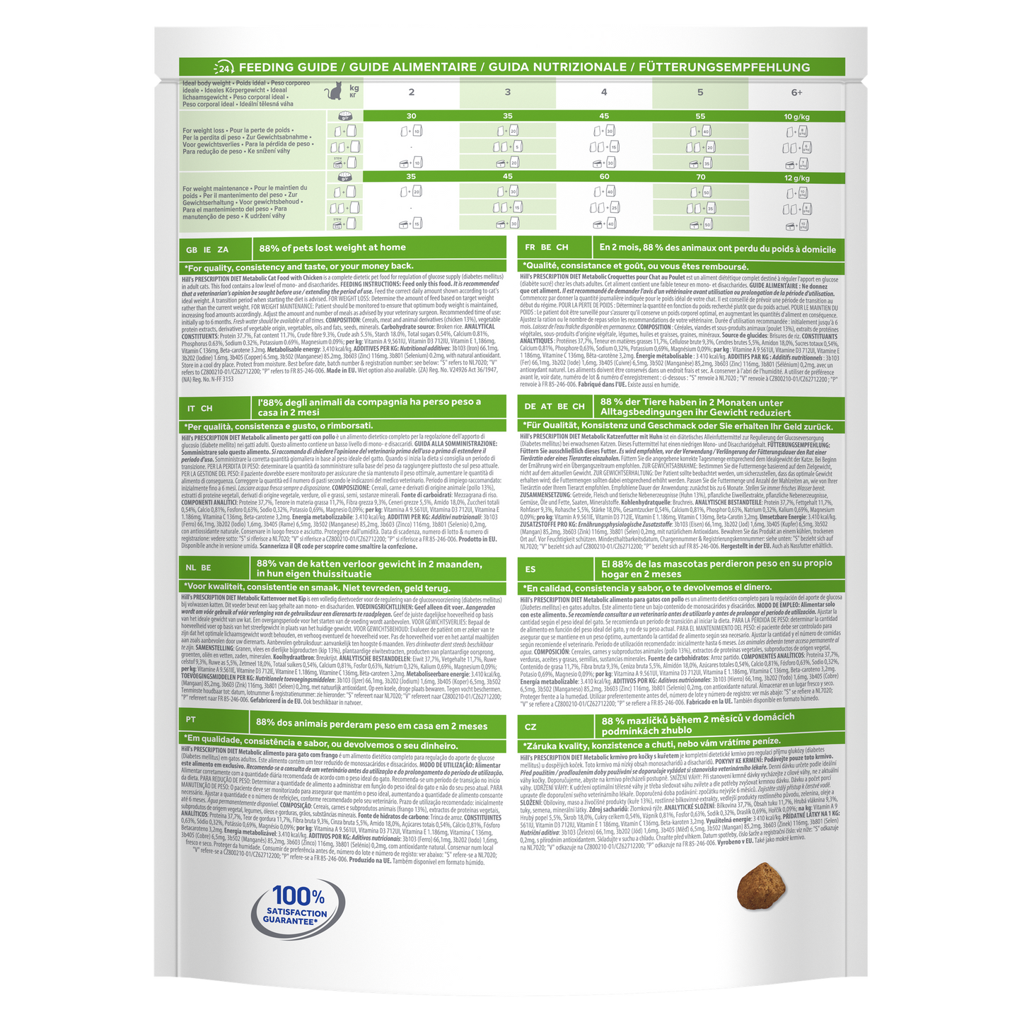 Hill's Prescription Diet Metabolic alimento per gatti