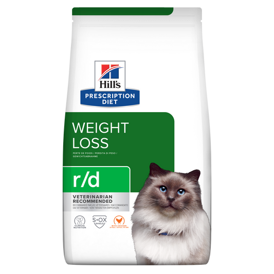 Hill's Prescription Diet r/d alimento per gatti 1,5kg