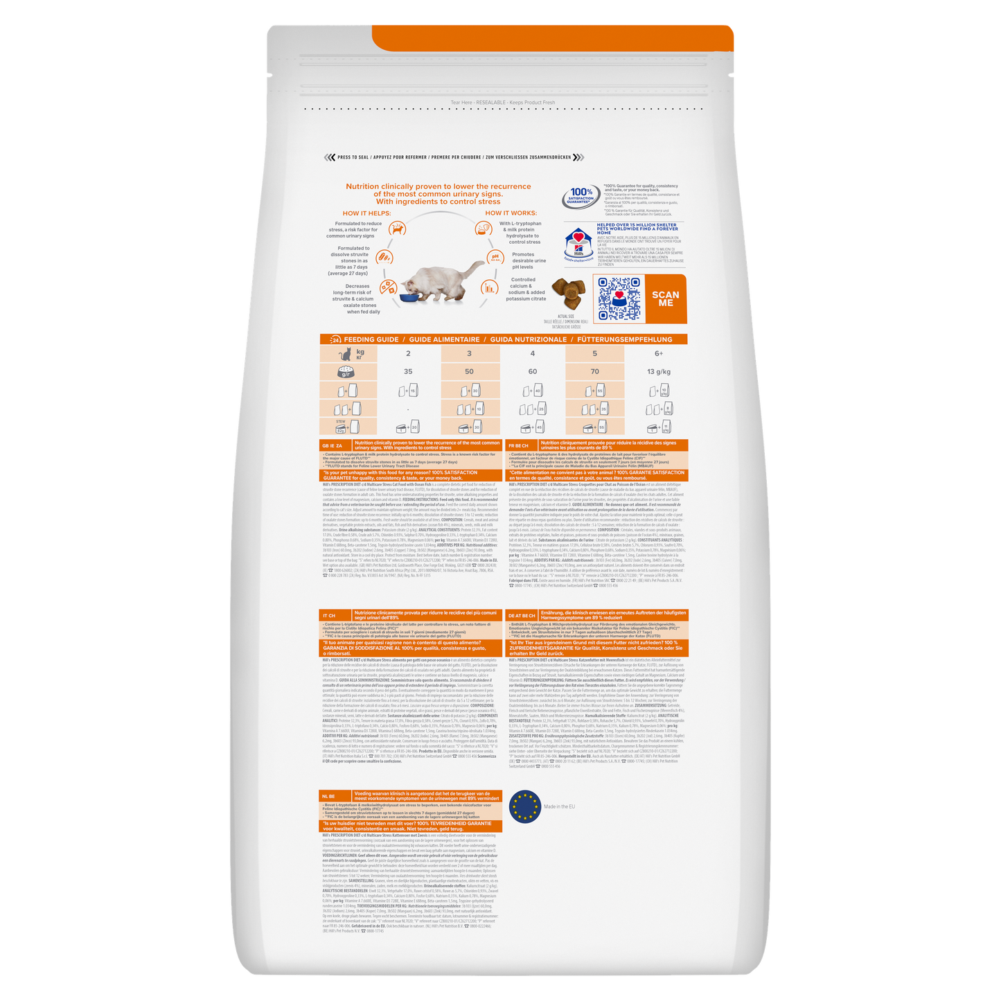 Hill's Prescription Diet c/d Multicare Stress alimento per gatti