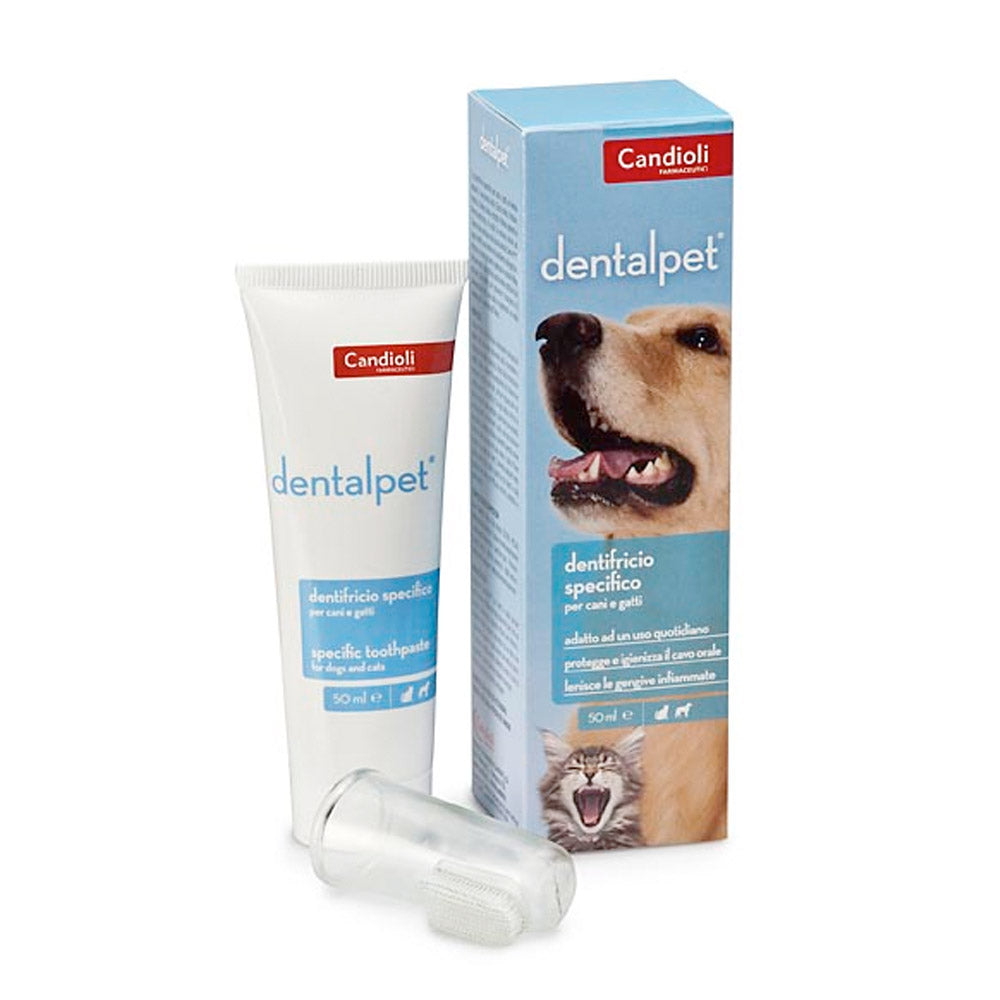 DentalPet® Dentifricio specifico per cani e gatti  Tubo da 50 ml