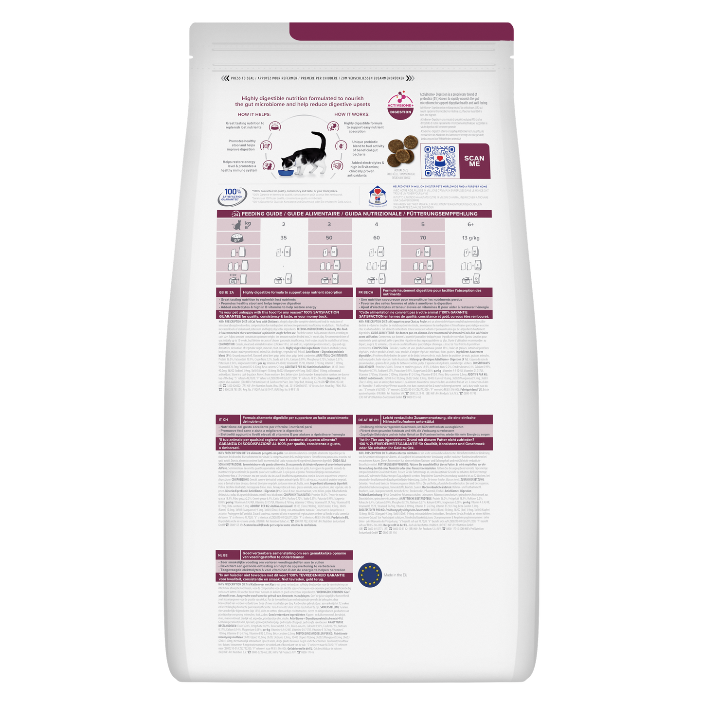 Hill's Prescription Diet i/d alimento per gatti 1,5kg