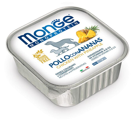 MONGE DOG VSC 150GR Pollo con Ananas