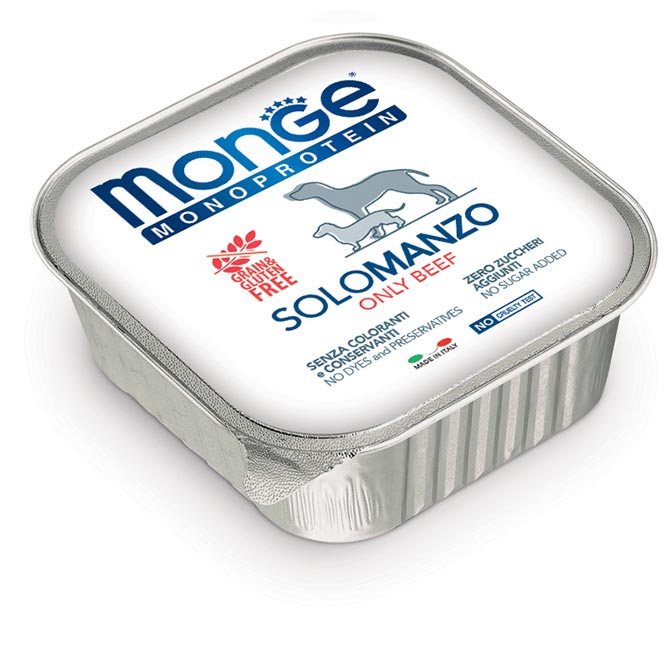 MONGE DOG VSC 150GR Solo Manzo