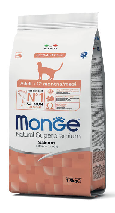 MONGE CAT SUPERPREMIUM Adult – Salmone