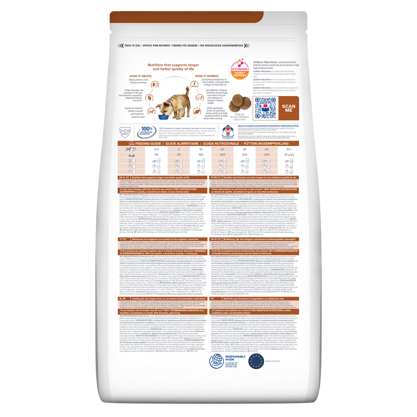 Hill's Prescription Diet Canine k/d alimento per cani