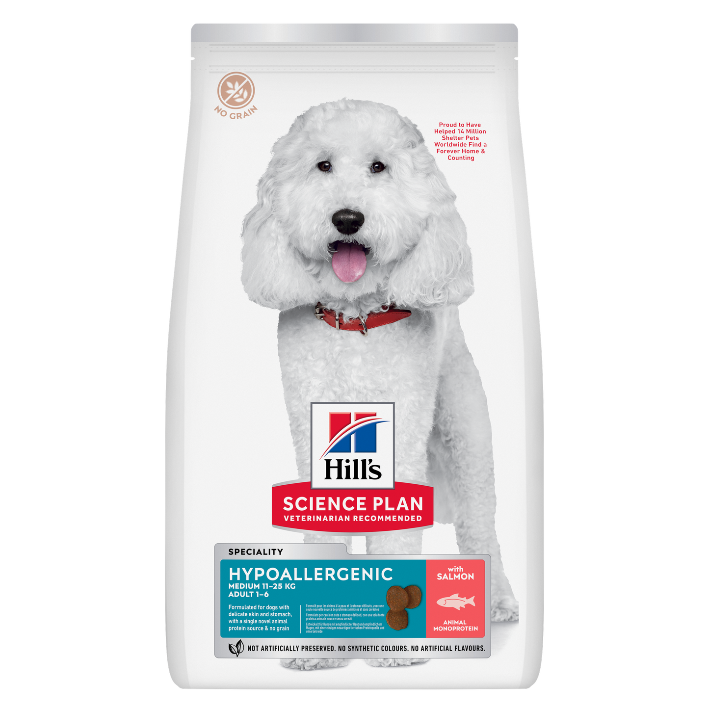 Hill's Science Plan dog Hypoallergenic Adult Medium 12kg